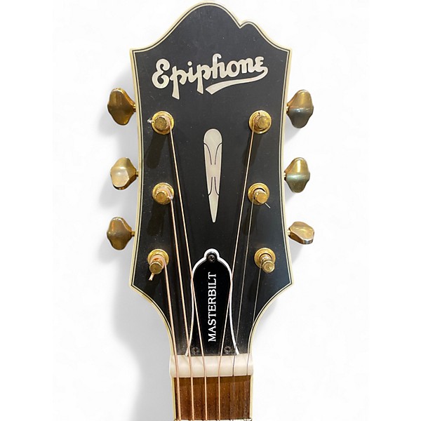 Used Epiphone Masterbuilt AJ-500RE Antique Natural Acoustic Electric Guitar