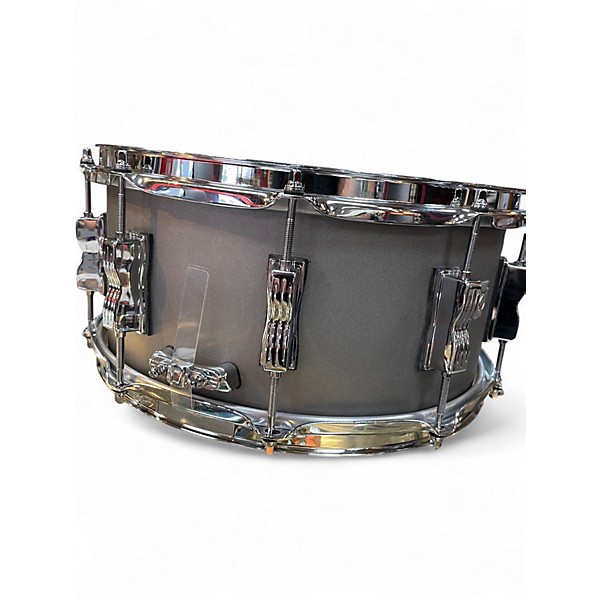 Used Ludwig 14in Heritage Cherry Silver Dust Drum