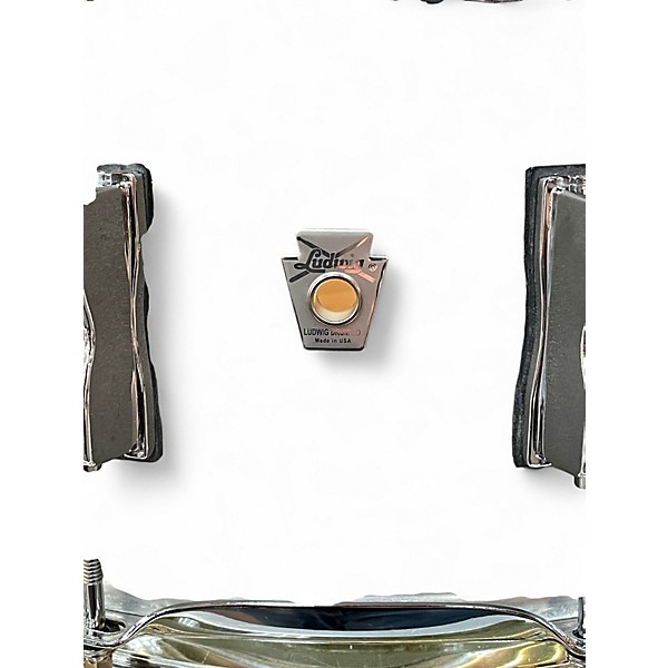 Used Ludwig 14in Heritage Cherry Silver Dust Drum