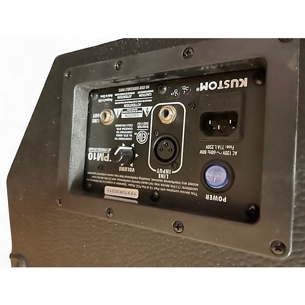Used Kustom KPM-10 Powered Speaker