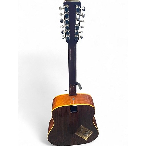Used Aria 6815 12 string sunburst 12 String Acoustic Guitar