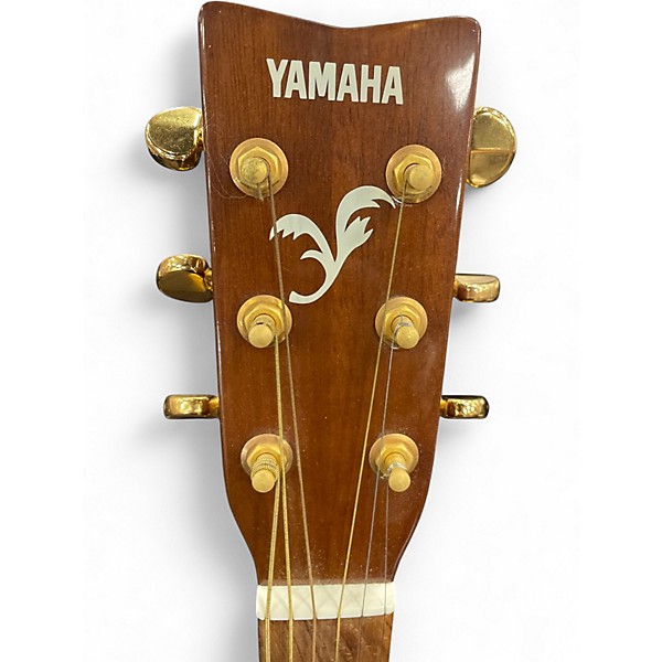 Used Yamaha F345SY natural Acoustic Guitar