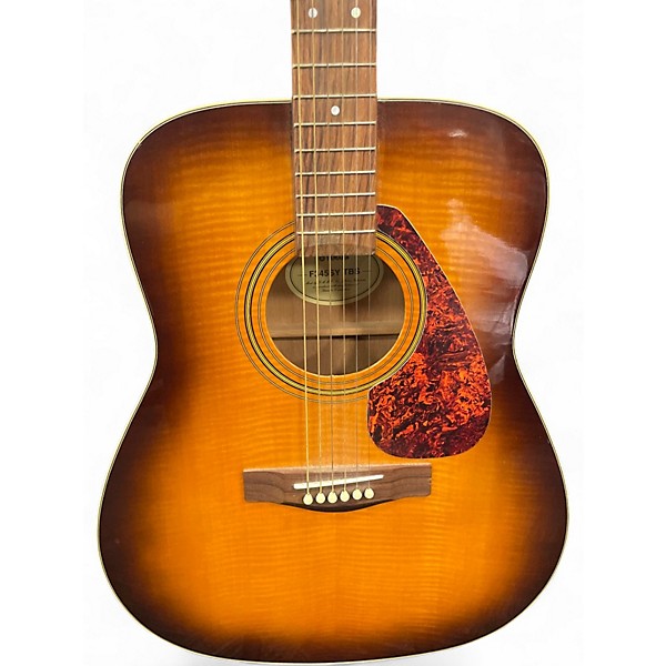 Used Yamaha F345SY natural Acoustic Guitar