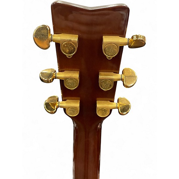 Used Yamaha F345SY natural Acoustic Guitar