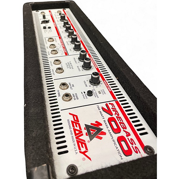 Used Peavey FIREBASS 700 Bass Amp Head