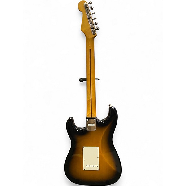 Used Fender Player Stratocaster 2 Tone Sunburst Solid Body Electric Guitar