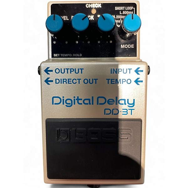 Used BOSS DD3T Effect Pedal