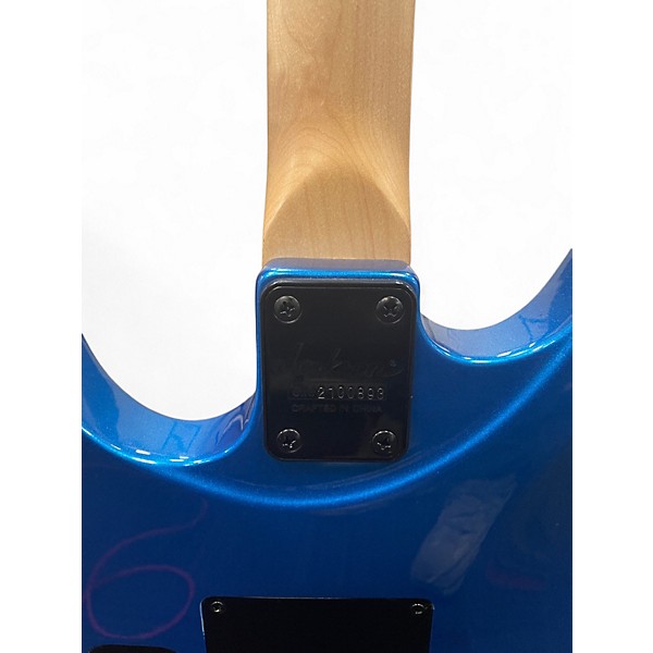 Used Jackson Dinky Standard Blue Solid Body Electric Guitar