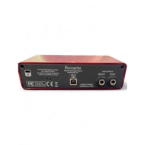 Used Focusrite Scarlett 2i2 Gen 2 Audio Interface