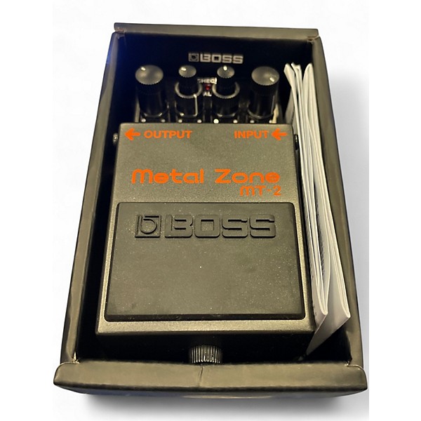 Used BOSS MT2 Metal Zone Distortion Effect Pedal