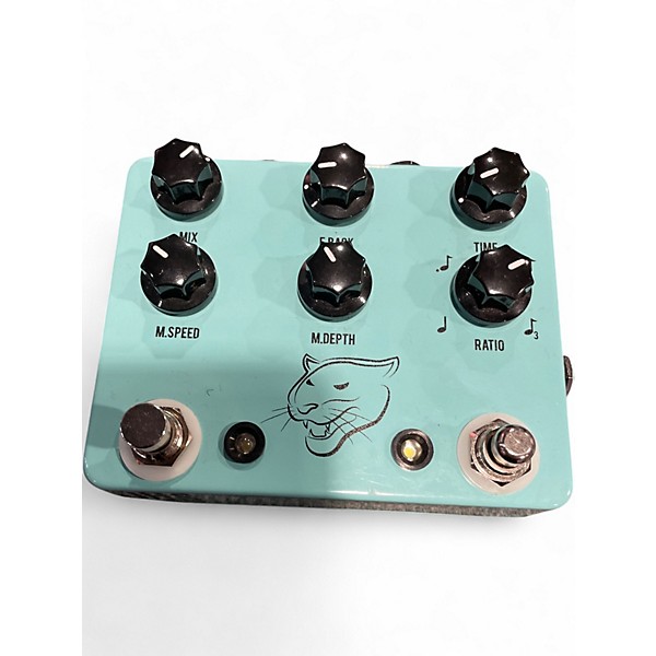 Used JHS Pedals Panther Cub Analog Delay with Tap Tempo V1.5 Effect Pedal