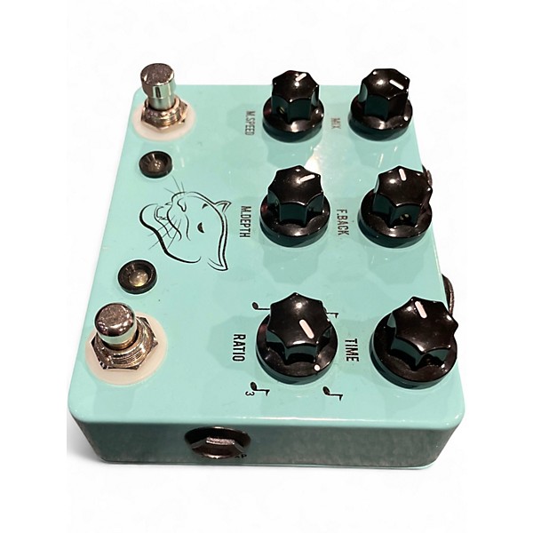 Used JHS Pedals Panther Cub Analog Delay with Tap Tempo V1.5 Effect Pedal