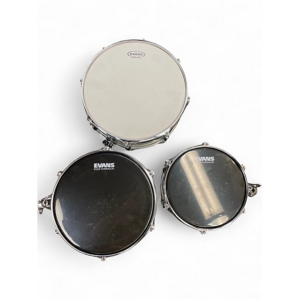 Used Mapex 5 Piece mars birch ivory sparkle Drum Kit