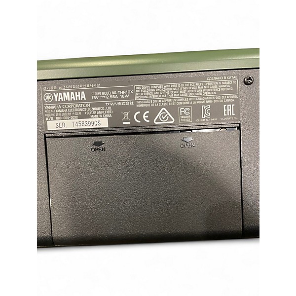 Used Yamaha THR10X 10W Extreme High Gain Modeling Guitar Combo Amp