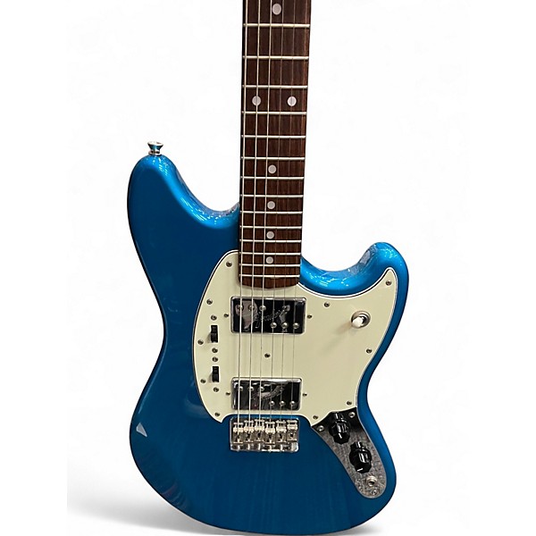 Used Fender Pawn Shop Mustang Special Lake Placid Blue Solid Body Electric Guitar