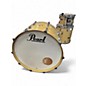 Used Pearl 3 Piece MAPLE FIBERGLASS CHAMPAGNE Drum Kit thumbnail