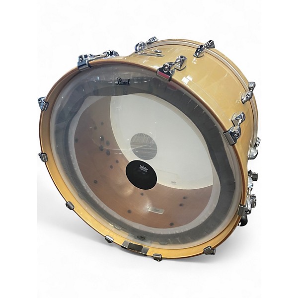 Used Pearl 3 Piece MAPLE FIBERGLASS CHAMPAGNE Drum Kit