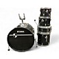 Used TAMA 5 Piece Imperialstar Black Drum Kit thumbnail