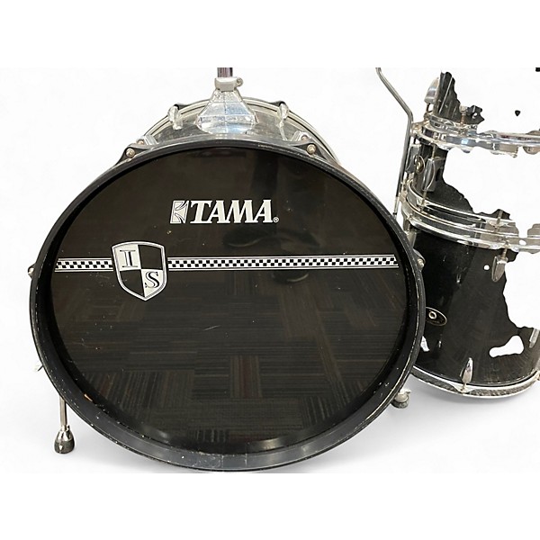 Used TAMA 5 Piece Imperialstar Black Drum Kit