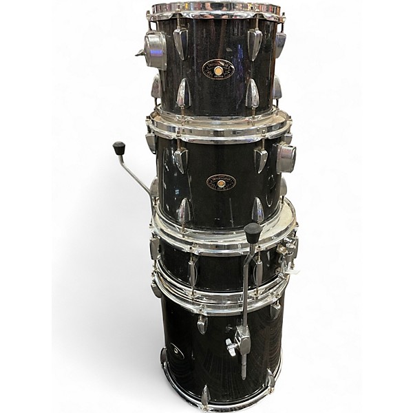 Used TAMA 5 Piece Imperialstar Black Drum Kit