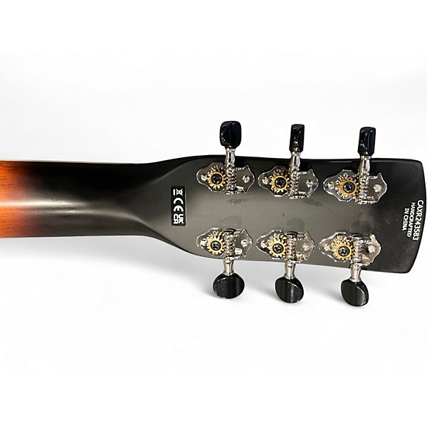 Used Gretsch Guitars G9240 Alligator Biscuit Round Neck 2 Color Sunburst Resonator Guitar