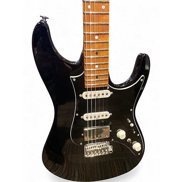 Used Ibanez AZ2204B-BK Black Solid Body Electric Guitar