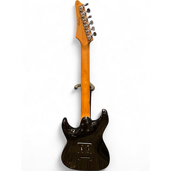 Used Ibanez AZ2204B-BK Black Solid Body Electric Guitar