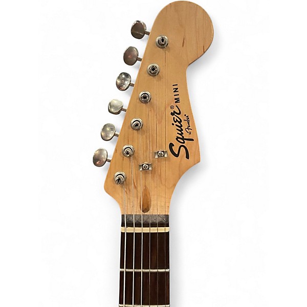 Used Squier Mini Affinity Stratocaster Pink Electric Guitar