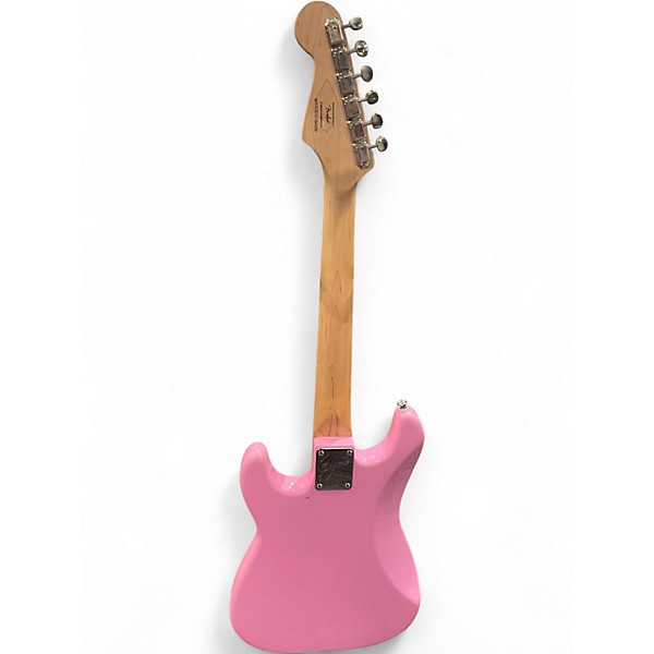 Used Squier Mini Affinity Stratocaster Pink Electric Guitar