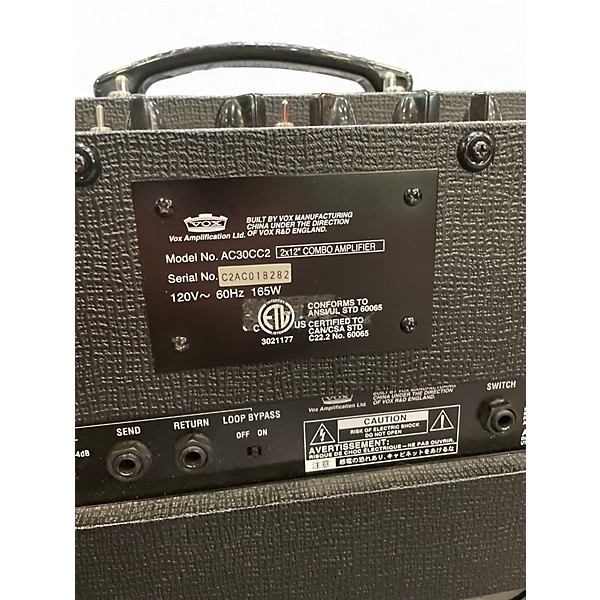 Used VOX AC30CC2 2x12 30W Tube Guitar Combo Amp
