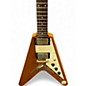 Used Epiphone Korina Flying V natural Solid Body Electric Guitar
