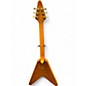Used Epiphone Korina Flying V natural Solid Body Electric Guitar