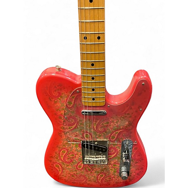 Used Fender CIJ TELECASTER (JAPAN) PINK PAISLEY Solid Body Electric Guitar
