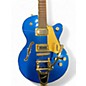 Used Gretsch Guitars G5655TG Blue Hollow Body Electric Guitar