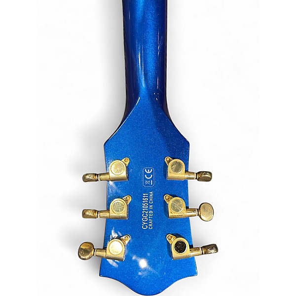 Used Gretsch Guitars G5655TG Blue Hollow Body Electric Guitar