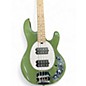 Used Sterling by Music Man STINGRAY RAY4HH OLIVE Electric Bass Guitar