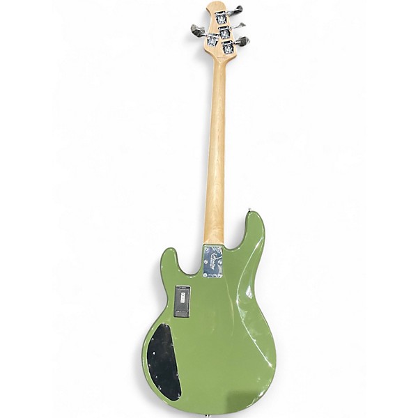 Used Sterling by Music Man STINGRAY RAY4HH OLIVE Electric Bass Guitar