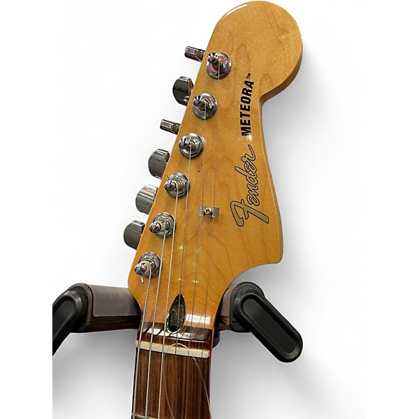 Used Fender Player Plus Meteora HH Fiesta Red Solid Body Electric Guitar