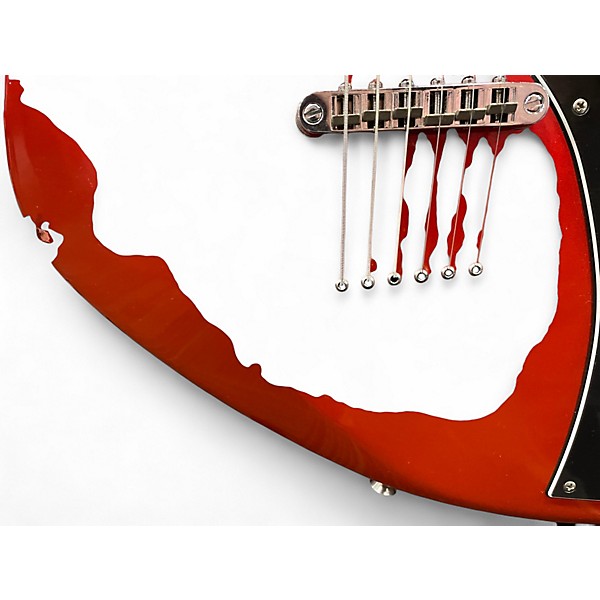 Used Fender Player Plus Meteora HH Fiesta Red Solid Body Electric Guitar