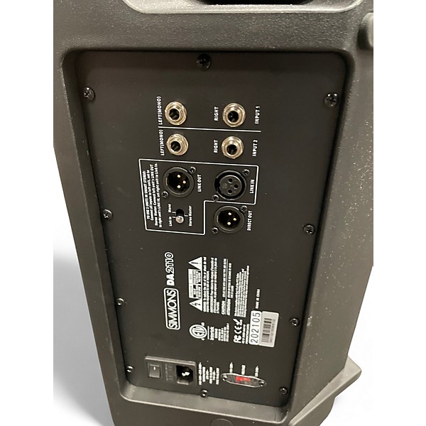 Used Simmons DA2110 Powered Monitor