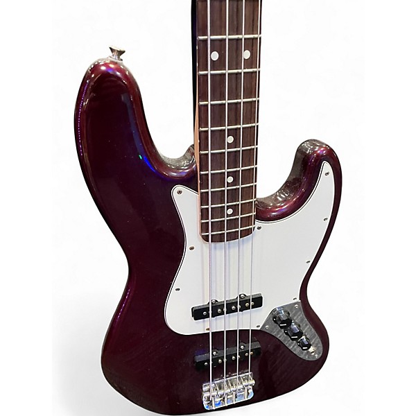 Used Fender FSR Standard Jazz Bass Red Electric Bass Guitar