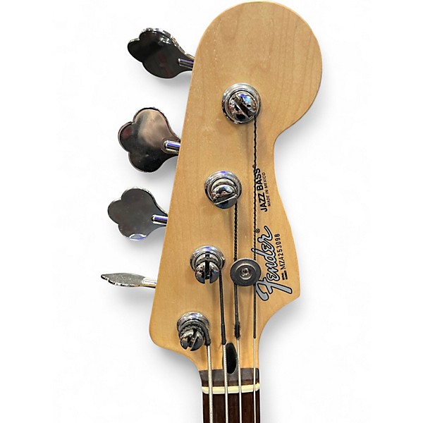 Used Fender FSR Standard Jazz Bass Red Electric Bass Guitar