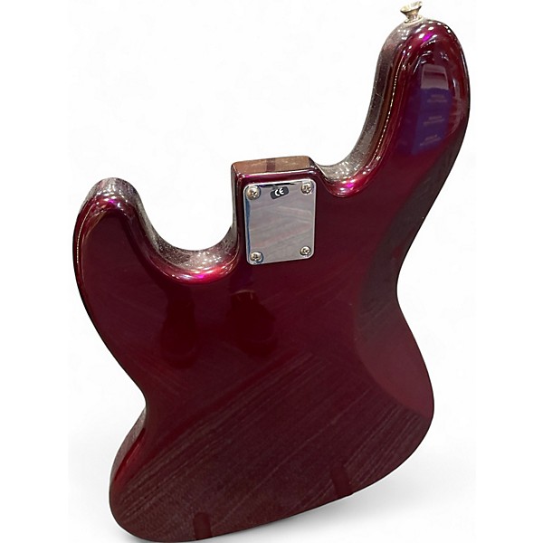 Used Fender FSR Standard Jazz Bass Red Electric Bass Guitar