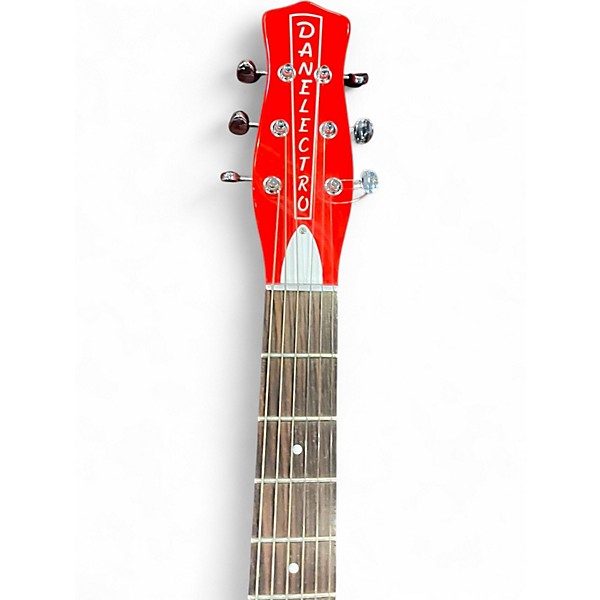 Used Danelectro 59M NOS CORAL Solid Body Electric Guitar