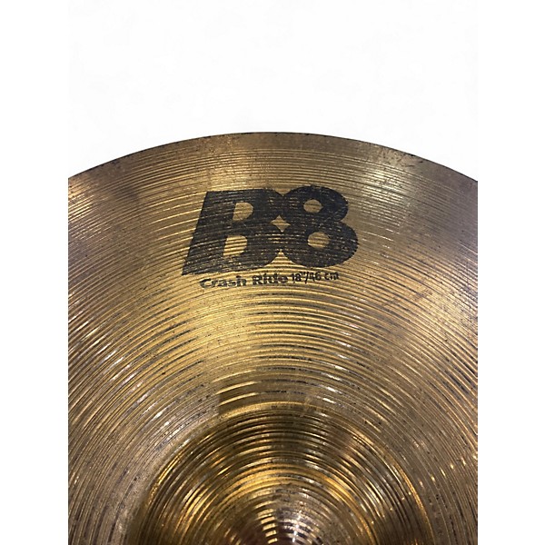 Used SABIAN 18in B8 Crash Ride Cymbal