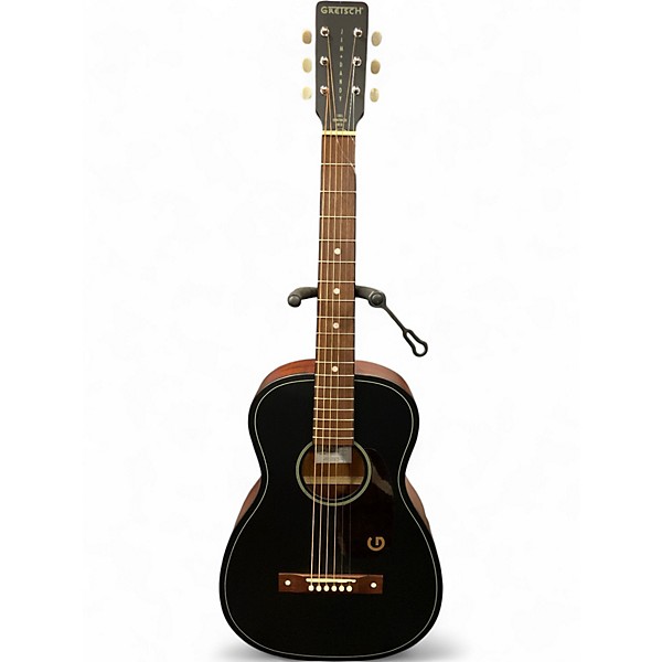 Used Gretsch Guitars Jim Dandy Parlor Flat Black Acoustic Guitar