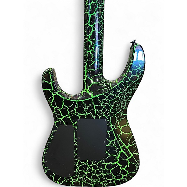 Used Jackson X SERIES SLX GREEN CRACKLE Solid Body Electric Guitar