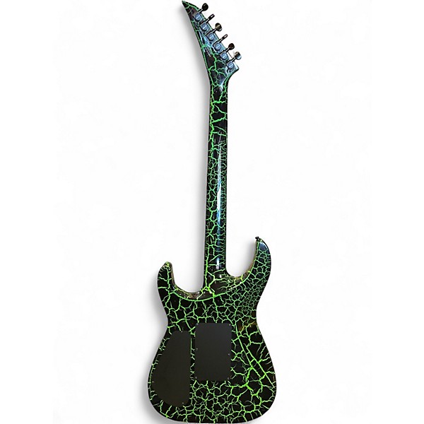 Used Jackson X SERIES SLX GREEN CRACKLE Solid Body Electric Guitar