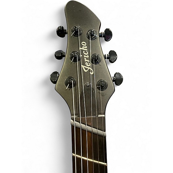 Used Jericho PRISM Flat Black Solid Body Electric Guitar