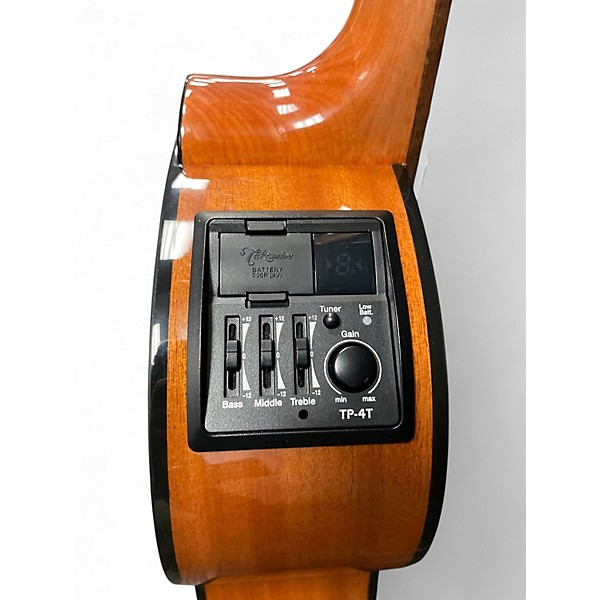 Used Takamine gc10en Vintage Natural Classical Acoustic Guitar